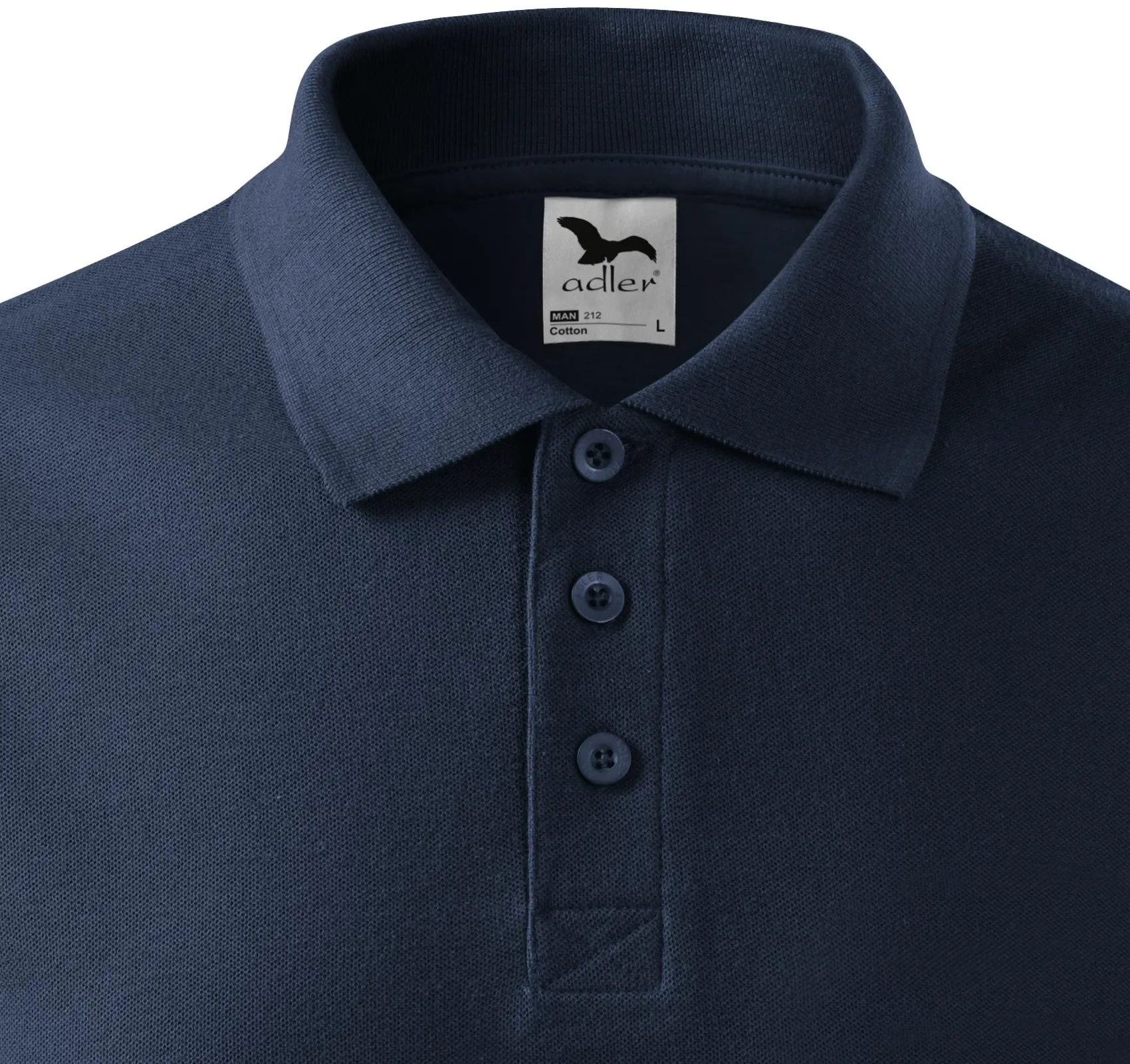 Polo élégant pour homme - Fermeture à 3 boutons