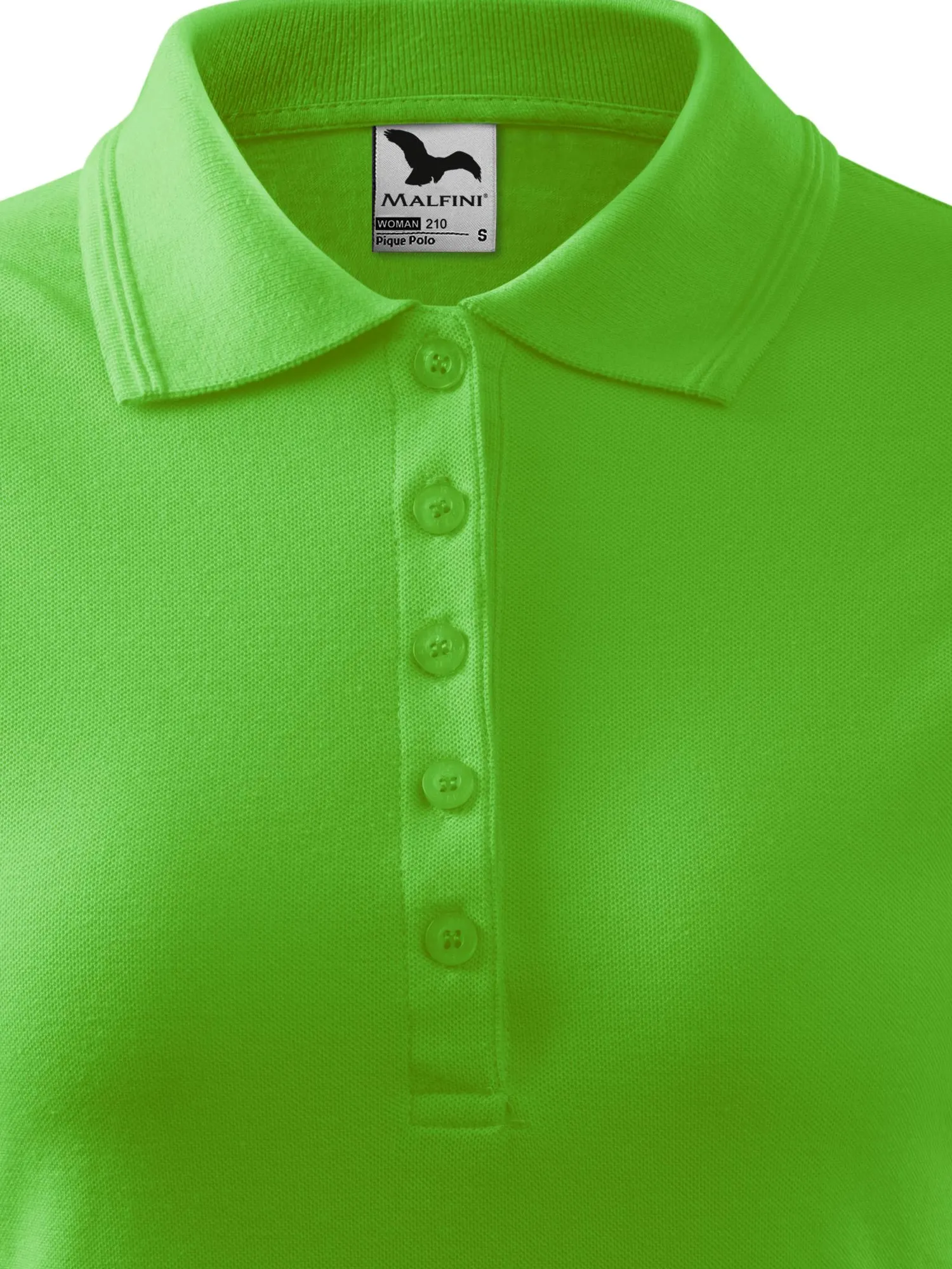 Polo élégant pour femme - fermeture à 5 boutons