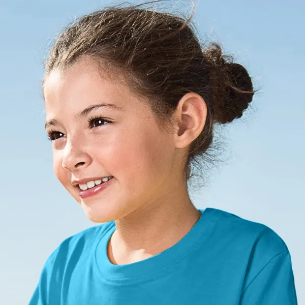 T-shirt léger pour enfants - Encolure ronde classique