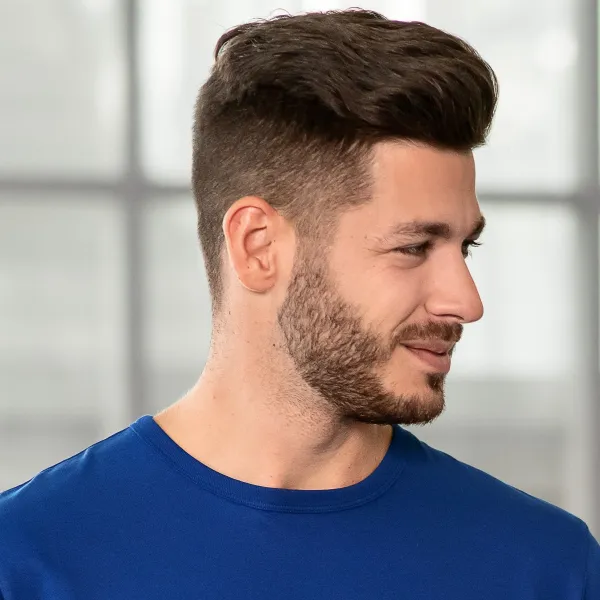 T-shirt résistant pour hommes - Encolure ronde classique