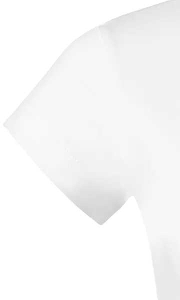 T-shirt coupe slim femme à encolure ronde - Manches courtes