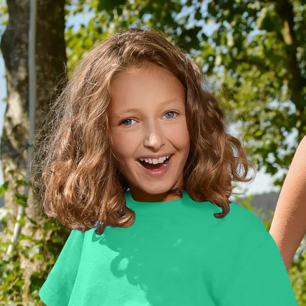T-shirt simple pour enfants - Encolure ronde classique