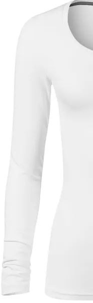 T-shirt femme à manches longues et décolleté plus profond - Manches longues classiques