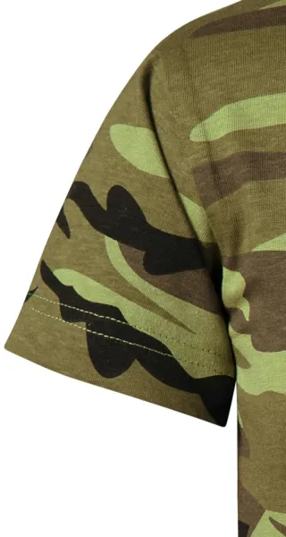 T-shirt camouflage pour enfants - Manches courtes classiques