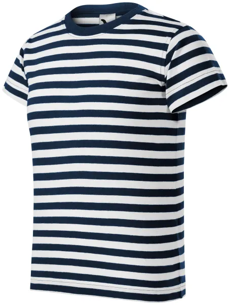 T-shirt marine enfant - T-shirt rayé en coton pour enfant