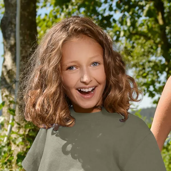 T-shirt simple pour enfants - Encolure ronde classique