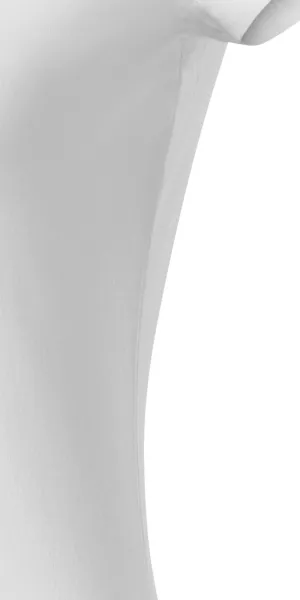 T-shirt coupe slim pour femme avec encolure en V - Coupe avec coutures latérales