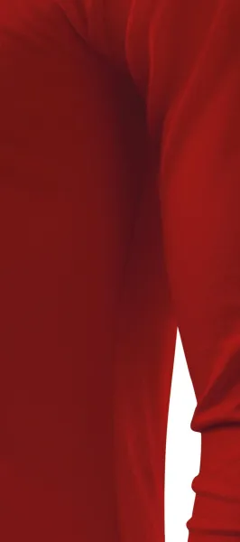 T-shirt à manches longues pour hommes - Coupe avec coutures latérales