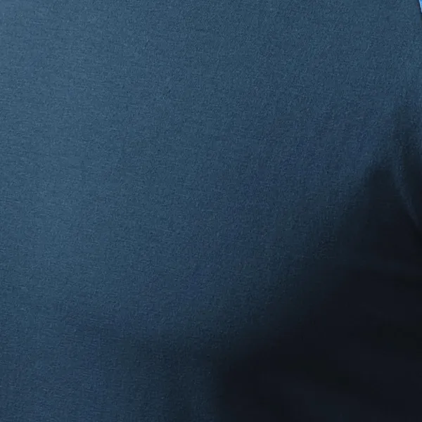 T-shirt homme contrasté à manches longues - 100% coton pour un confort maximal