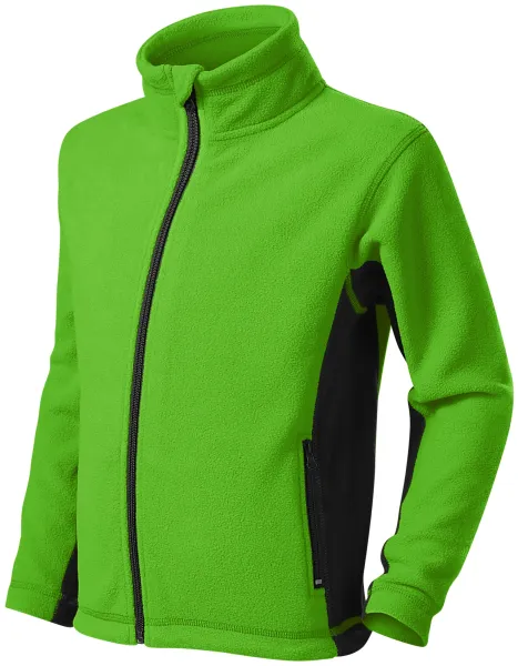 Veste polaire enfant contrastée - Veste polaire pour enfant avec éléments contrastés