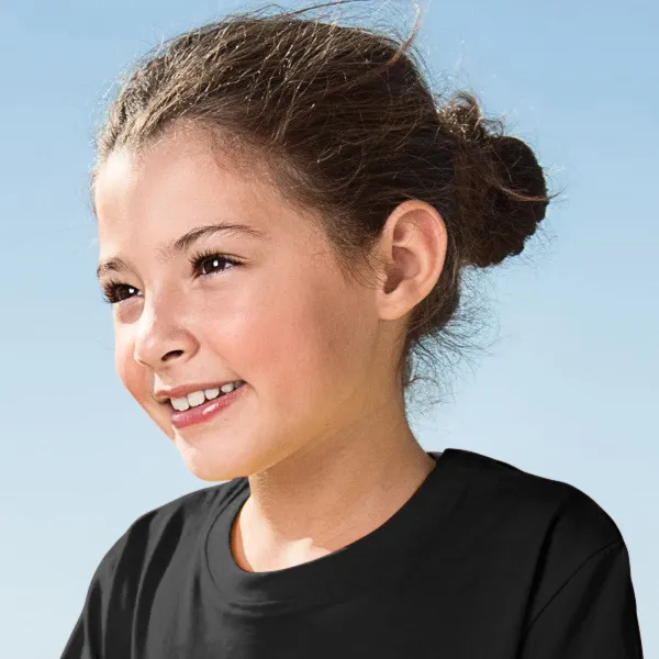 T-shirt léger pour enfants - Encolure ronde classique