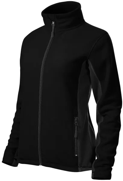 Veste contrastée en molleton pour femme - Veste polaire femme avec éléments contrastés