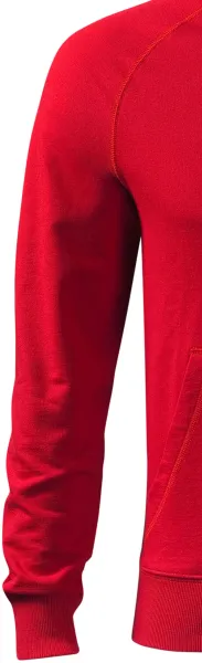 Sweat homme contrasté à capuche - manches longues classiques