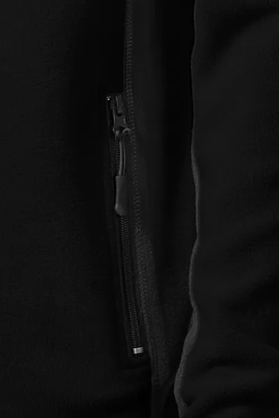 Veste polaire homme contrastée - Poches pratiques avec fermeture éclair