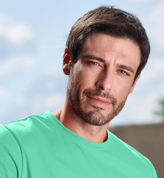 T-shirt simple homme - Encolure ronde classique