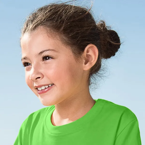 T-shirt léger pour enfants - Encolure ronde classique