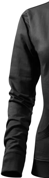 Sweat femme sans capuche - manches longues classiques