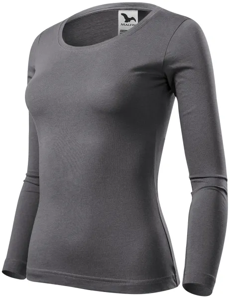 T-shirt femme à manches longues - T-shirt en coton pour femme pour tous les jours