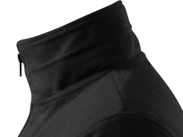 Veste polaire homme - Col montant pour protéger du froid au niveau du cou