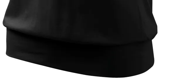 T-shirt tendance pour femme - Ourlet inférieur large de la chemise