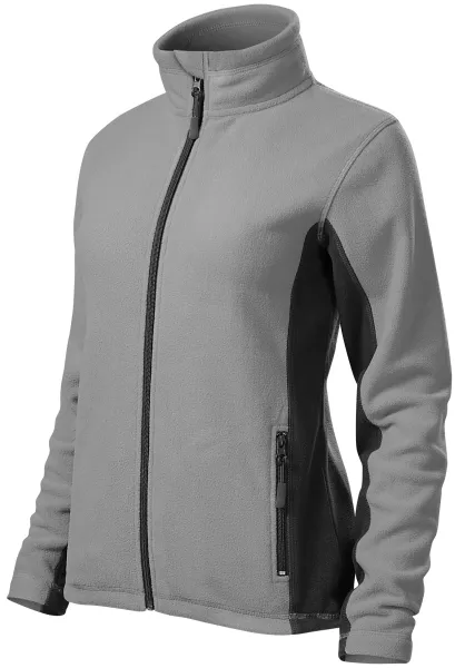 Veste contrastée en molleton pour femme - Veste polaire femme avec éléments contrastés