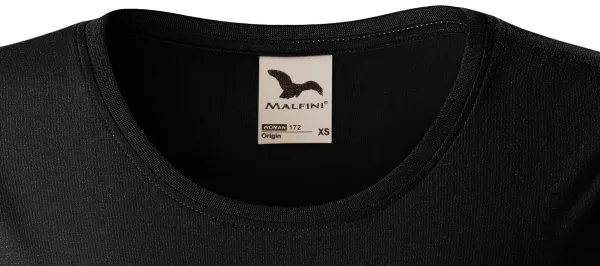 T-shirt femme en coton bio - Encolure ronde classique