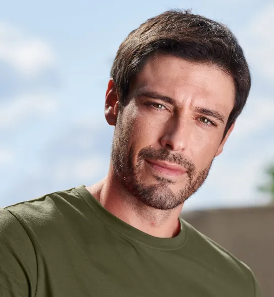 T-shirt simple homme - Encolure ronde classique