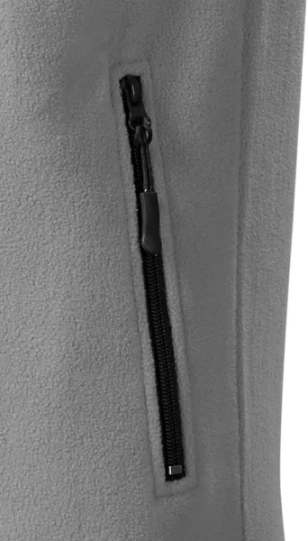 Veste polaire contrastée - Poches pratiques avec fermeture éclair