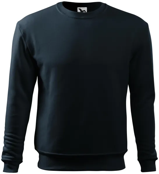 Sweat-shirt homme/enfant sur la tête, sans capuche - Coupe ample avec coutures latérales
