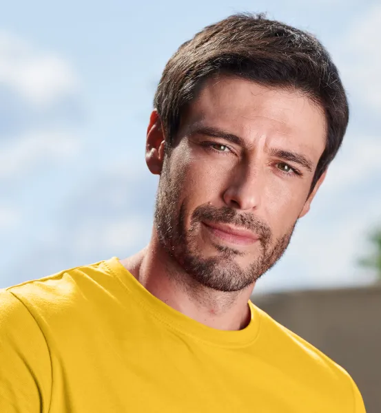 T-shirt simple homme - Encolure ronde classique