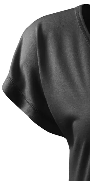 T-shirt/robe longue femme - Manches courtes kimono