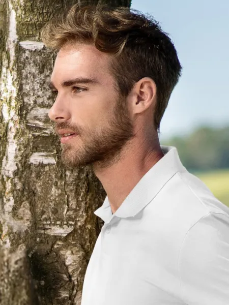 Polo simple homme - Fermeture à 2 boutons