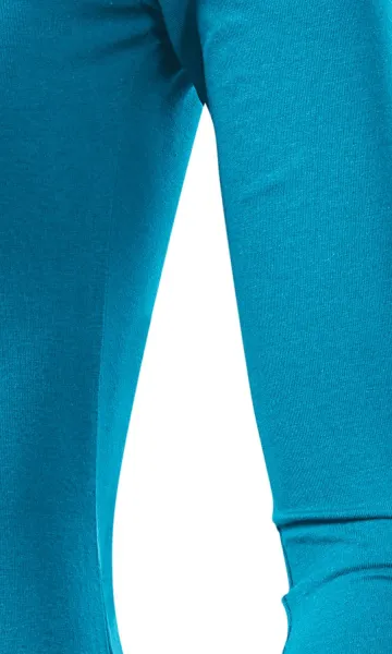 T-shirt femme à manches longues - Coupe avec coutures latérales