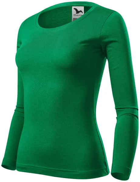 T-shirt femme à manches longues - T-shirt en coton pour femme pour tous les jours