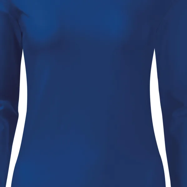 T-shirt ajusté à manches longues pour femme - Coupe légèrement effilée