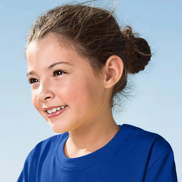 T-shirt léger pour enfants - Encolure ronde classique