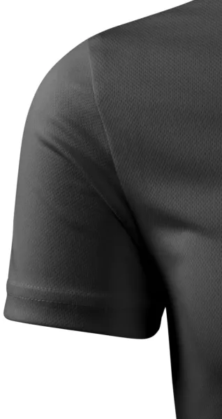 T-shirt à encolure asymétrique - manches courtes classiques