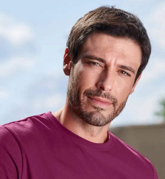 T-shirt simple homme - Encolure ronde classique