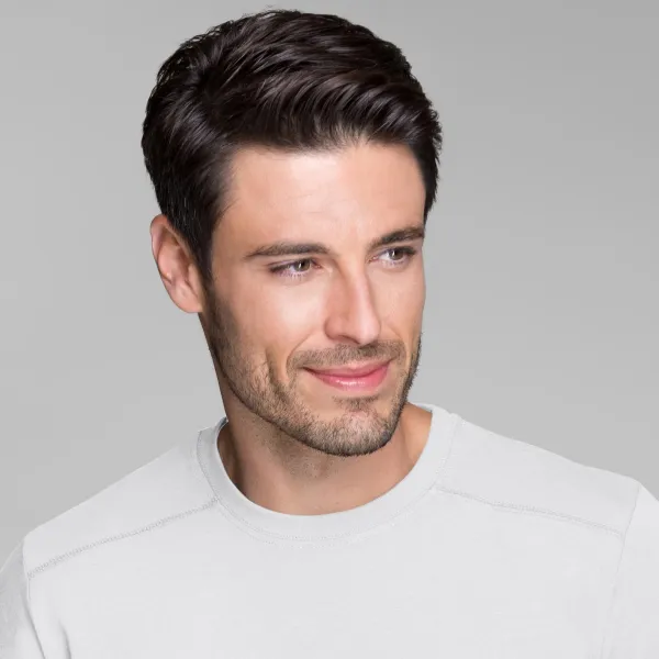 T-shirt homme décoré - Encolure ronde classique