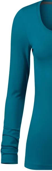 T-shirt femme à manches longues et décolleté plus profond - Manches longues classiques