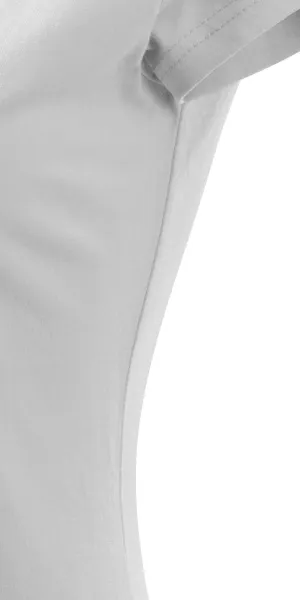 T-shirt femme à manches très courtes - Coupe avec coutures latérales