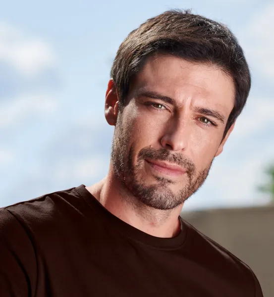 T-shirt simple homme - Encolure ronde classique