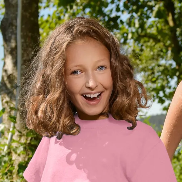 T-shirt simple pour enfants - Encolure ronde classique