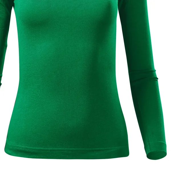 T-shirt femme à manches longues - Coupe légèrement ajustée