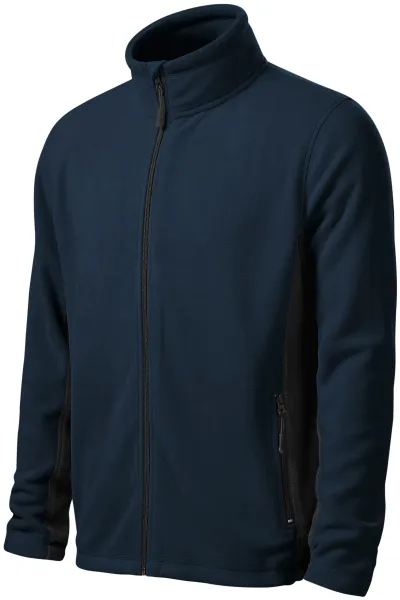 Veste polaire homme contrastée - Veste polaire pour homme avec éléments contrastés