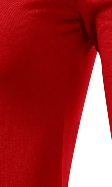 T-shirt femme à manches longues - Coupe avec coutures latérales