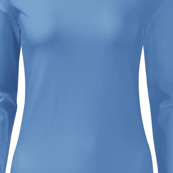 T-shirt ajusté à manches longues pour femme - Coupe légèrement effilée