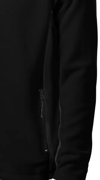 Veste polaire homme contrastée - Détails contrastés sombres