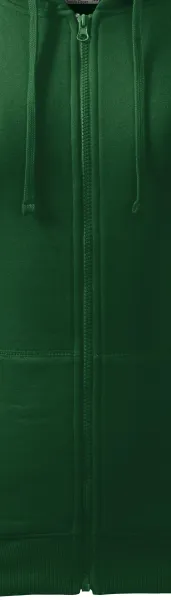 Sweat femme à capuche - Fermeture éclair assortie au sweat-shirt