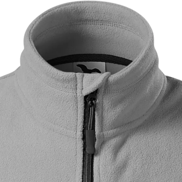 Veste polaire contrastée - Fermeture zippée jusqu'au menton